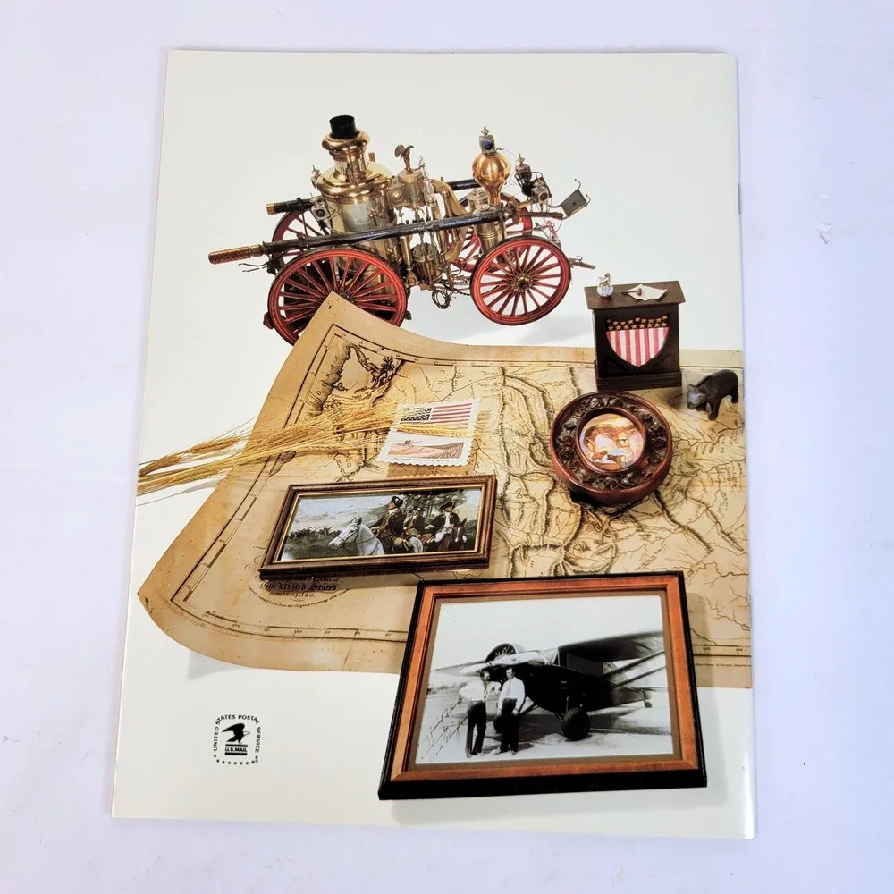 USPS Mint Set 1981 Definitive Stamps Postal Stationery Paperback Collection Book